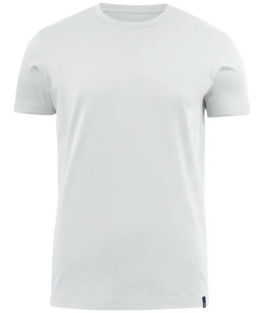 American U T-Shirt Heren Wit