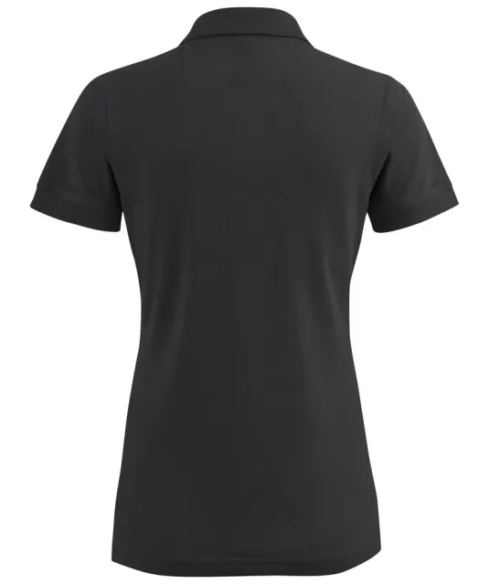 Surf Stretch Polo Pique Dames Zwart