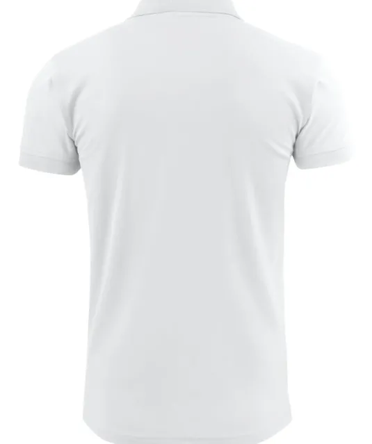 Surf Stretch Polo Pique Heren Wit