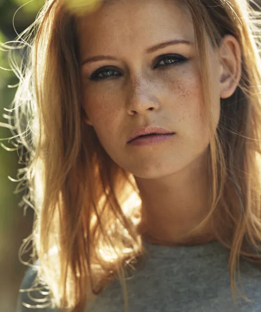 American U  T-Shirt Dames Wit