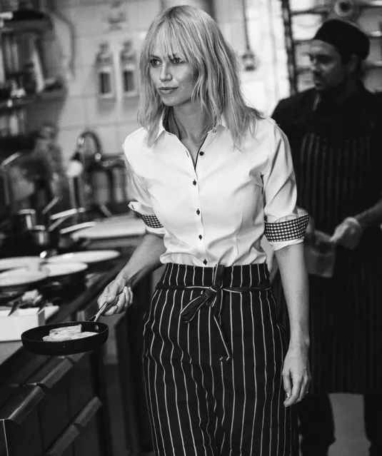 Red Bow 20 Hemd Dames Wit/marine