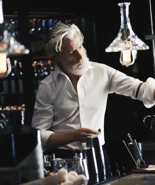 Black Bow 60  Hemd Slim Fit Heren Wit