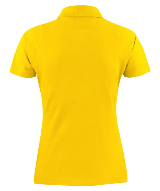 Surf Polo Pique Dames Citroengeel