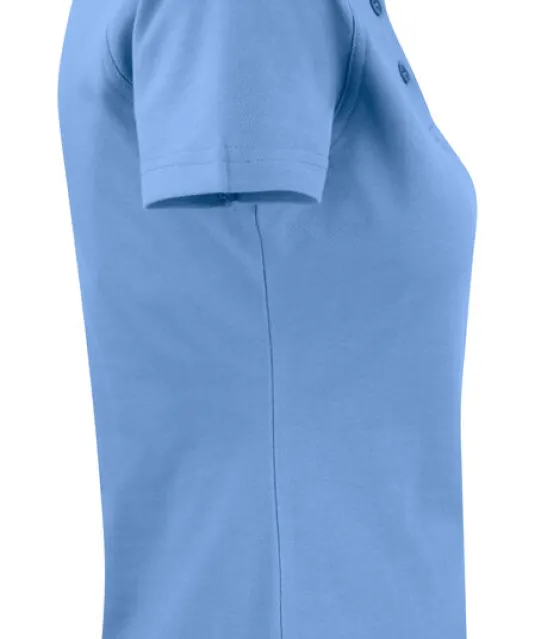 Surf Polo Pique Dames Hemelsblauw