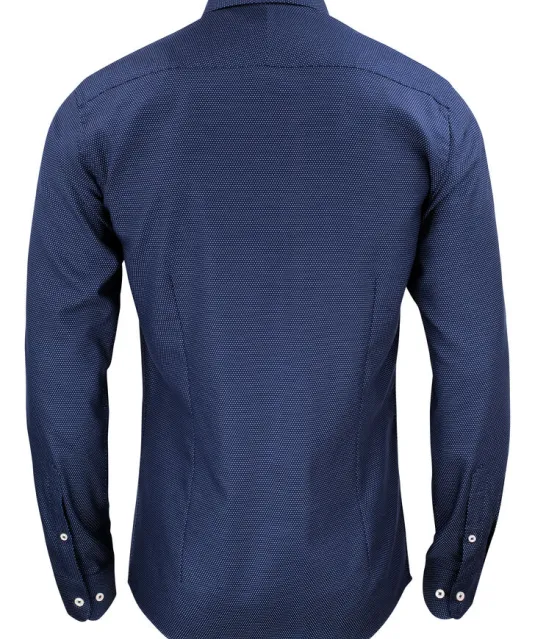 Purple Bow 49  Hemd Slim Fit Heren Marine