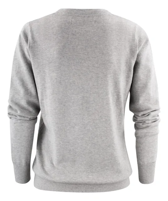 Ashland V  Gebreide Sweater Dames Grijs mélée