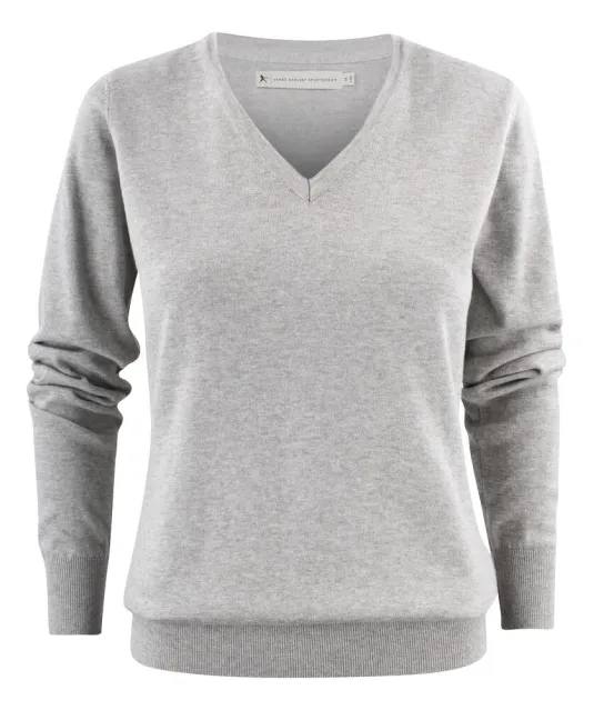 Ashland V  Gebreide Sweater Dames Grijs mélée
