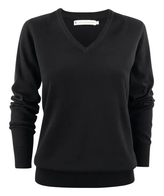 Ashland V  Gebreide Sweater Dames Zwart
