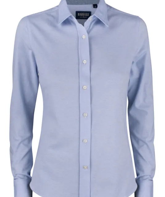 Burlingham  Hemd Dames Wit