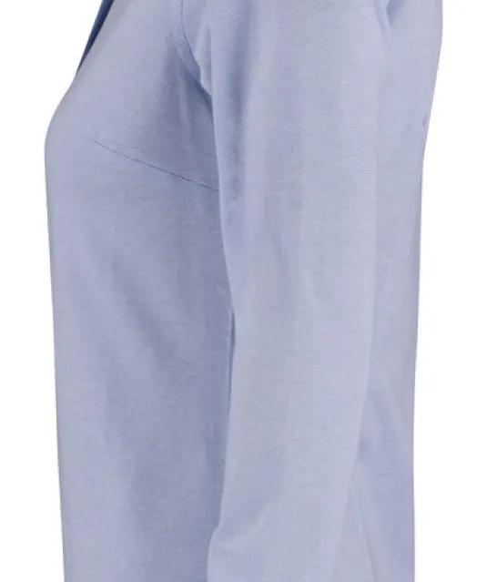 Burlingham  Hemd Dames Lichtblauw