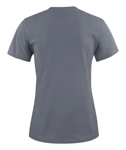 Light  T-Shirt Dames Staalgrijs