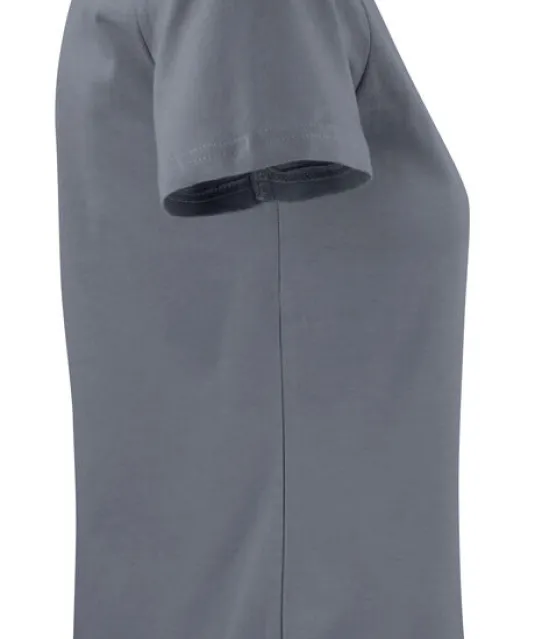 Light  T-Shirt Dames Staalgrijs