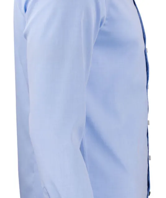 Red Bow 29  Hemd Slim Fit Heren Lichtblauw