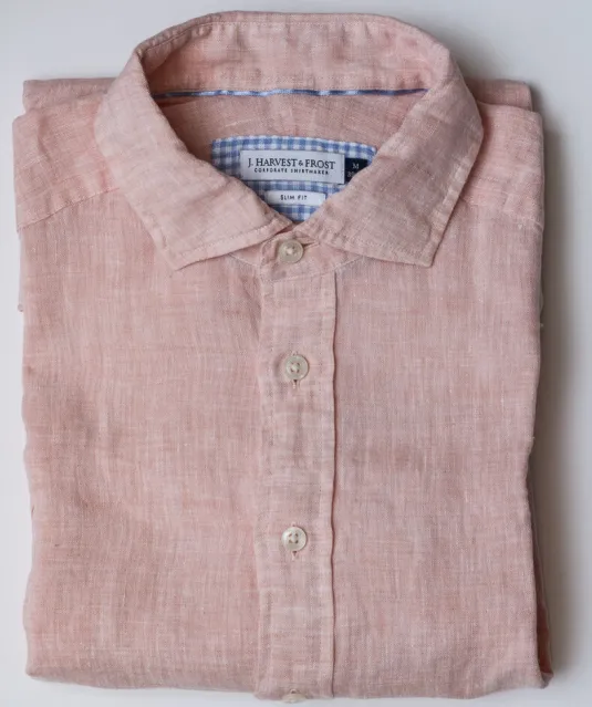 Indigo Bow 33  Hemd Regular Fit Heren Oranje