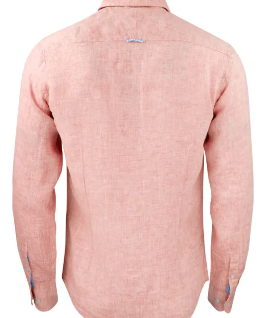 Indigo Bow 33  Hemd Slim Fit Heren Oranje