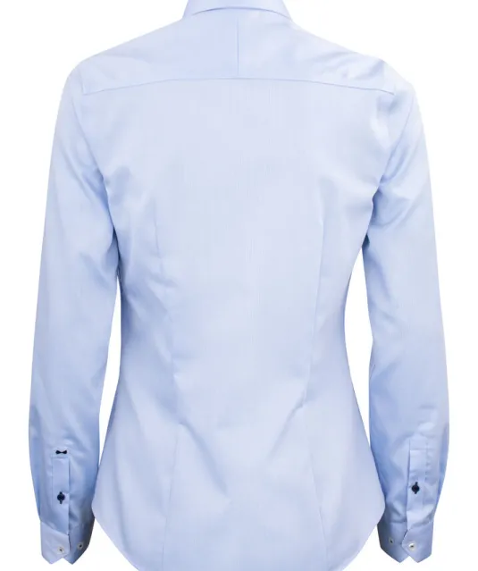 Red Bow 29  Hemd Dames Lichtblauw