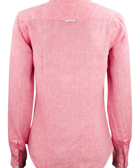 Indigo Bow 33  Hemd Dames Rood