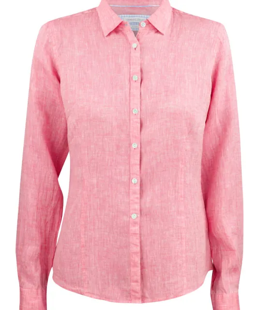 Indigo Bow 33  Hemd Dames Rood