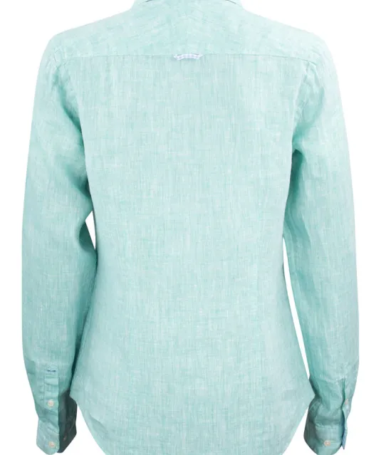 Indigo Bow 33  Hemd Dames Woudgroen