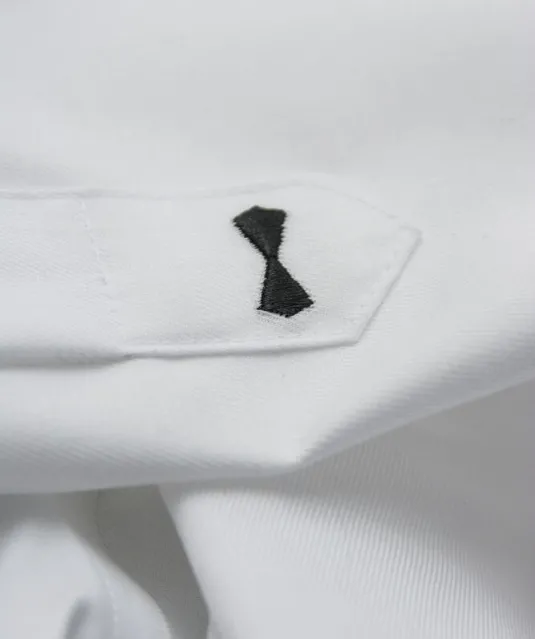 Black Bow 60  Hemd Regular Fit Heren Wit