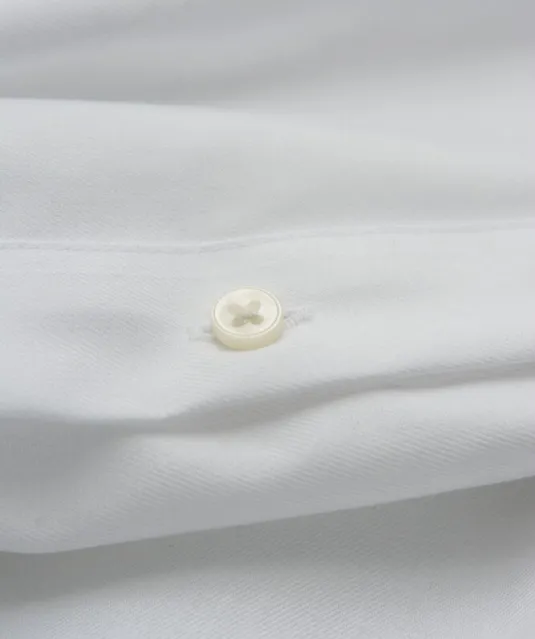 Black Bow 60  Hemd Slim Fit Heren Wit