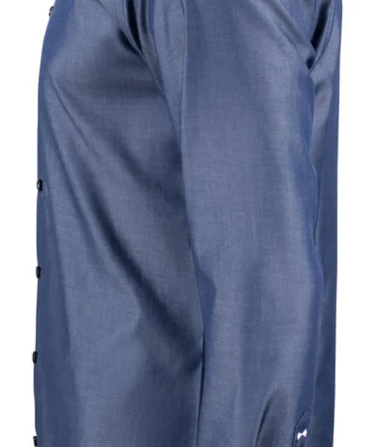 Red Bow 120  Hemd Slim Fit Heren Blauw gestreept