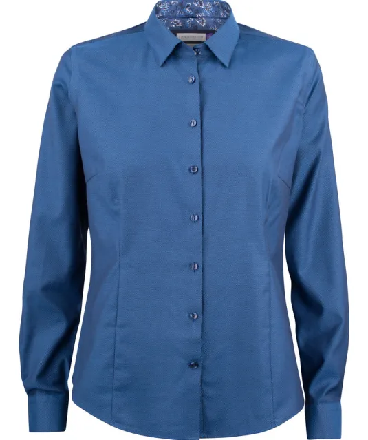 Purple Bow 142  Hemd Dames Lichtblauw