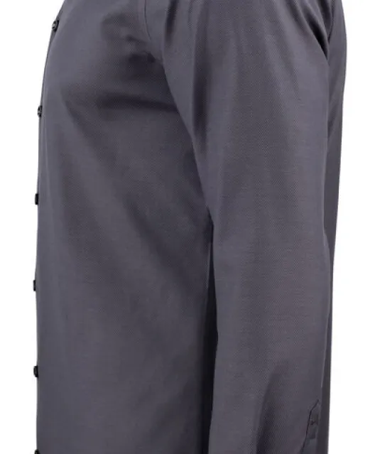 Purple Bow 142  Hemd Regular Fit Heren Grijs