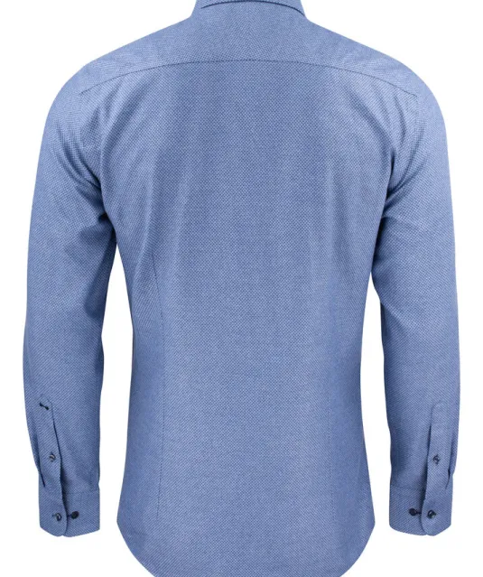 Purple Bow 144 Hemd Regular Fit Heren Lichtblauw