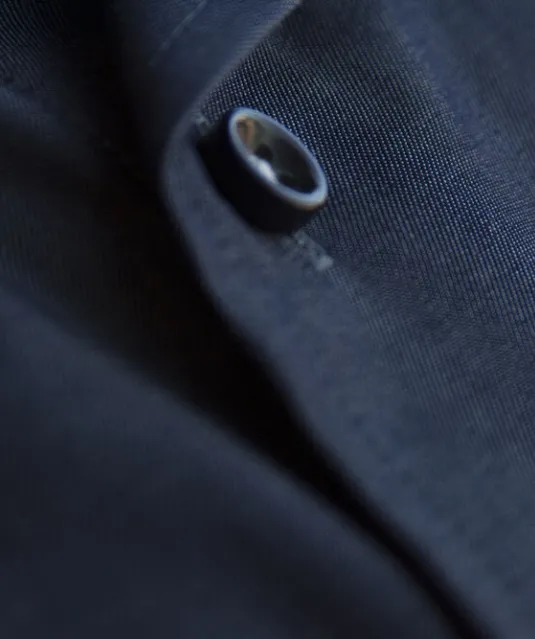 Red Bow 120  Hemd Regular Fit Heren Blauw gestreept