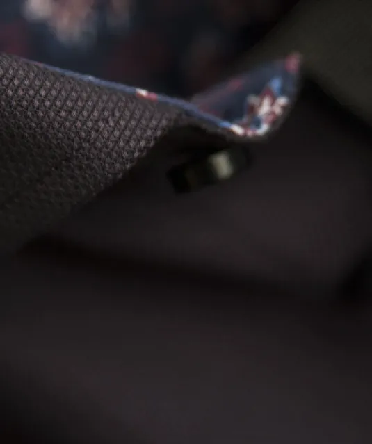 Purple Bow 142  Hemd Regular Fit Heren Paars