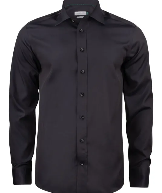 Green Bow 01  Hemd Slim Fit Heren Zwart