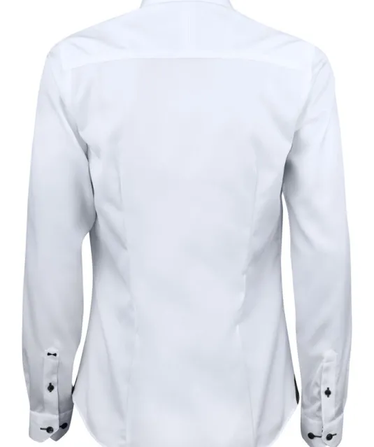 Red Bow 20 Hemd Dames Wit/zwart