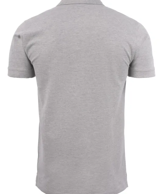 Surf Stretch Polo Pique Heren Grijs mélée