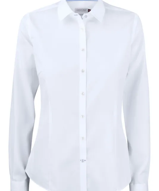 Red Bow 29  Hemd Dames Wit