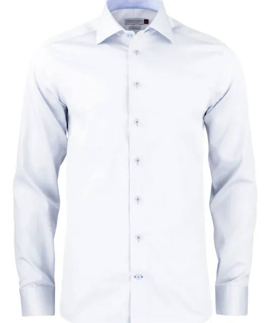 Red Bow 29  Hemd Slim Fit Heren Wit