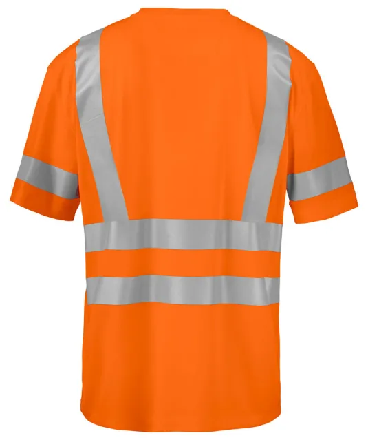 6030 SIGNALISATIET-SHIRT EN ISO 20471 KLASSE 3 Oranje