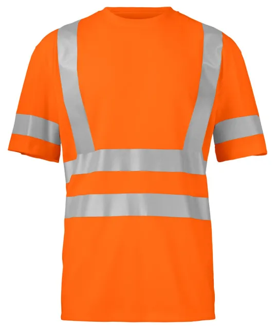 6030 SIGNALISATIET-SHIRT EN ISO 20471 KLASSE 3 Oranje