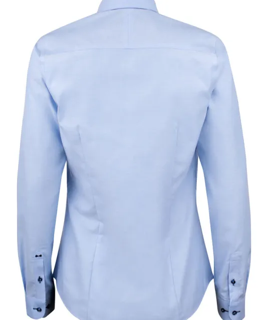 Red Bow 121  Hemd Dames Lichtblauw