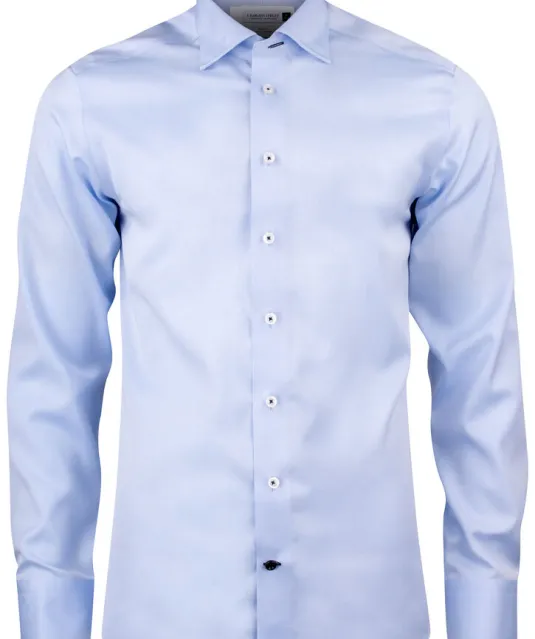 Red Bow 122  Hemd Slim Fit Heren Lichtblauw