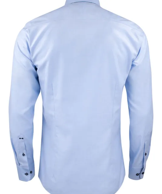 Red Bow 121  Hemd Regular Fit Heren Lichtblauw