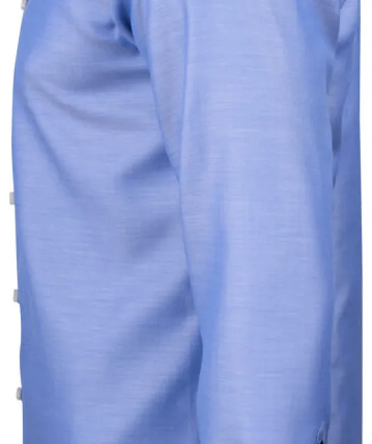 Red Bow 122  Hemd Regular Fit Heren Middenblauw