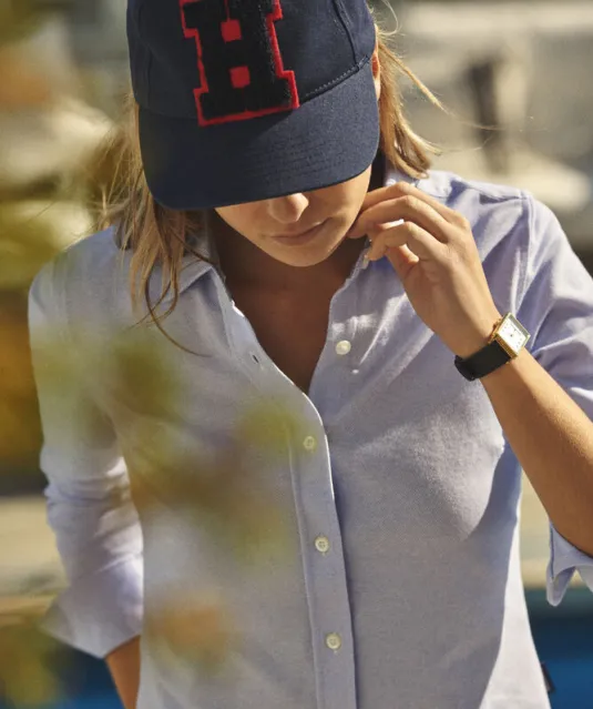 Burlingham  Hemd Dames Wit