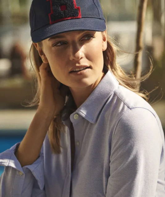 Burlingham  Hemd Dames Wit