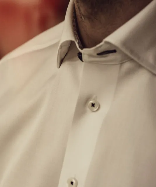 Red Bow 122  Hemd Regular Fit Heren Wit