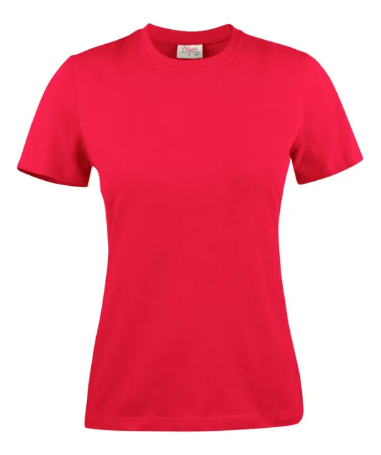 Light  T-Shirt Dames Rood