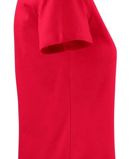 Light  T-Shirt Dames Rood