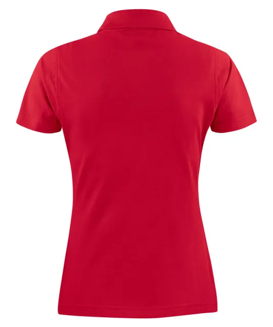 Surf Light  Polo Pique Dames Rood