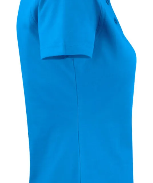 Surf Light  Polo Pique Dames Oceaan blauw