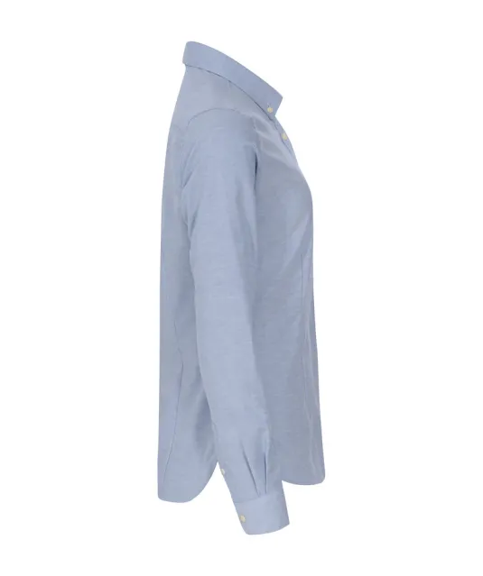 Yellow Bow 54  Hemd Dames Lichtblauw